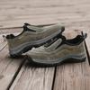 Zapatos de exterior para hombre de gran tamaño, zapatillas de deporte, zapatos de cuero de ante, zapatos de senderismo para hombre