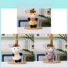 Baby Cow Plush Doll Keyring Soft Cotton Toy For Backpack Decor And Gifts