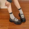 Fashion Women's Shoes Mary Jane Shoes Fashion Shallow Mouth Single Shoe Ladies Lolita Shoes Japanese-style Jk Skirts Footwear