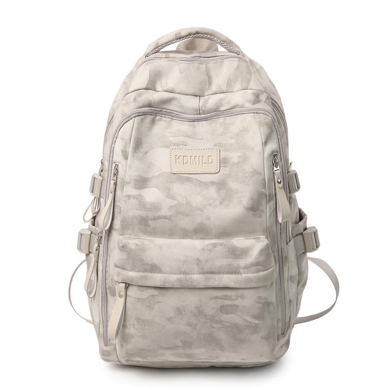 Splashed Ink Printing Backpack for Men & Women – Trendy Lightweight School Bag with Multiple Pockets & Adjustable Straps – Perfect for Daily Use