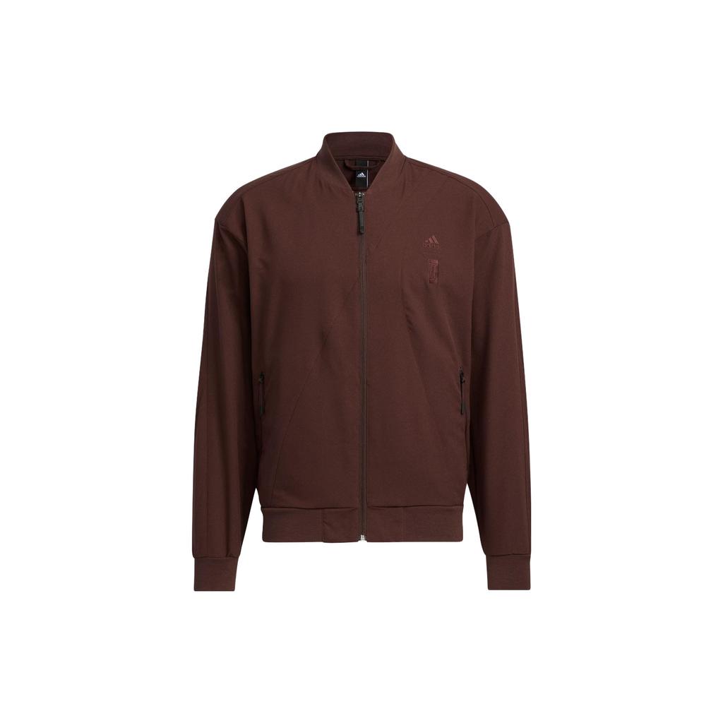 New Adidas Jacket Men's Dark Gray Brown IP4935