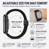5er-Pack Schlaufen-Gewebe-Nylon-Uhrenarmband mit Magnetschnalle, Verstellbares Armband-Zubehör für Apple Watch 42/44/45/46/49mm
