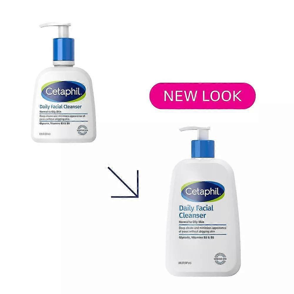 Cetaphil Daily Facial Cleanser, Normal To Oily Skin, 8 Oz