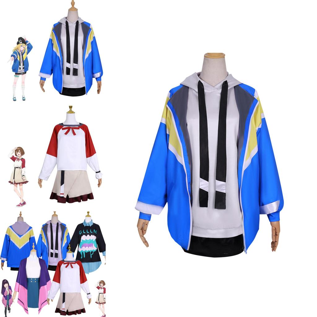 Japanese Anime Theme Cosplay Outfit With Hanae Natsuki And Kaede Higashiyama Characters Comfortable Casual Style Polyester Material Xs-xxxl