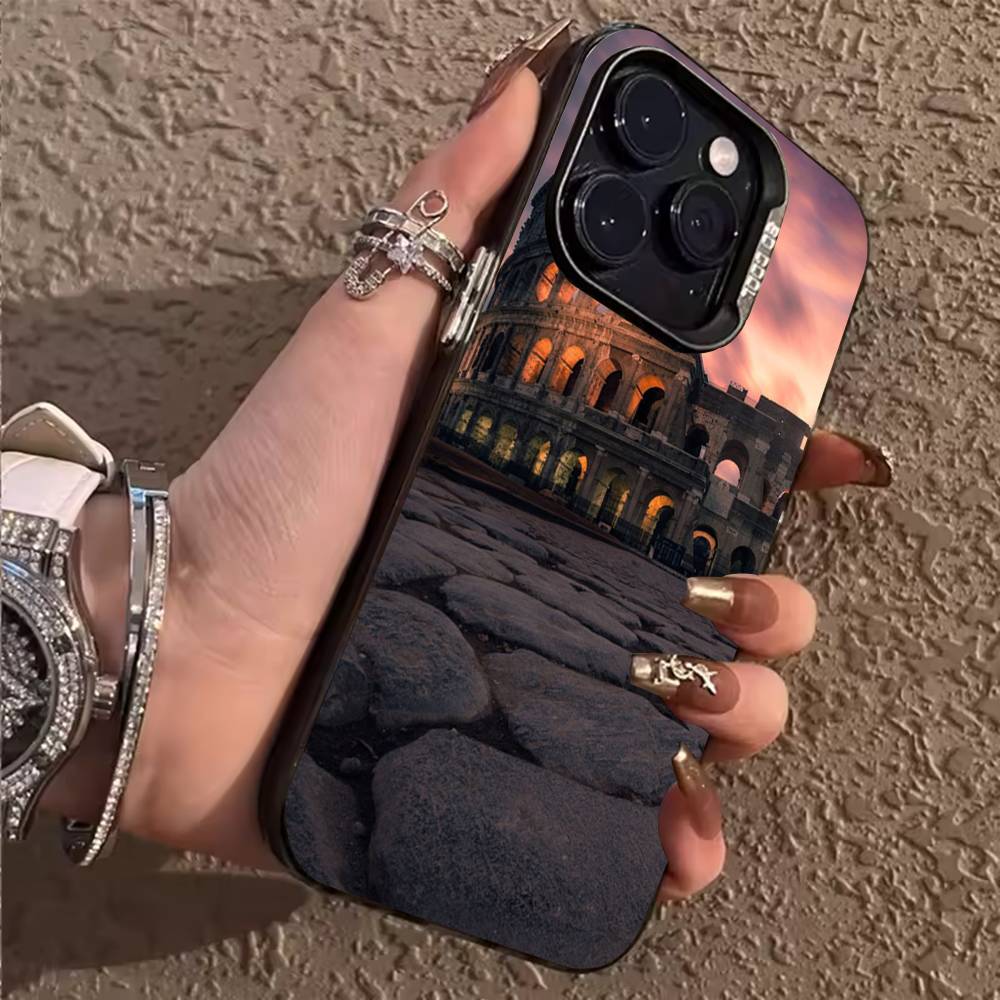 Colosseo Amphitheatrum Flavium Phone Case For iPhone 17,16,15,14,13,12,11,Pro,Max,Plus Shockproof Cover