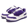 Fila Mix Shell Shoes Warm Non-Slip Shock Absorbing Wear-Resistant Low-Top Skate Shoes Men Sneaker Purple F12M244205FWW