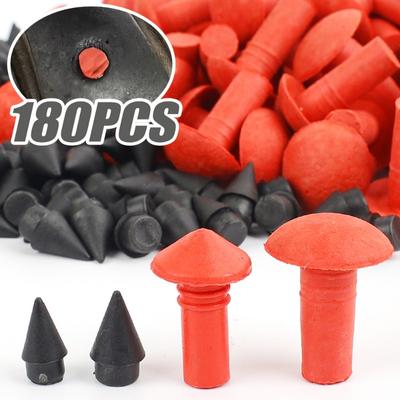 Bil Gummi Spikar Svamphuvud Plugg Motorcykel Cykel Däck Punktering Reparationskit Gummi Kula Slanglöst Däck Reparation Insättningspluggar