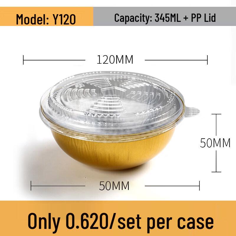 Disposable Aluminum Foil Baking Containers