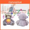 Breathing Cute Artificial Sloth Plush Toy Glow With Music Koala Children Gift