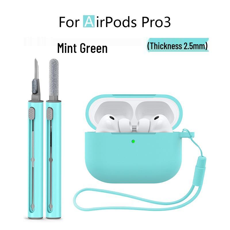 Compatible with Apple AirPods Pro 3 Silicone Protective Case, Bluetooth Earphone Cover
