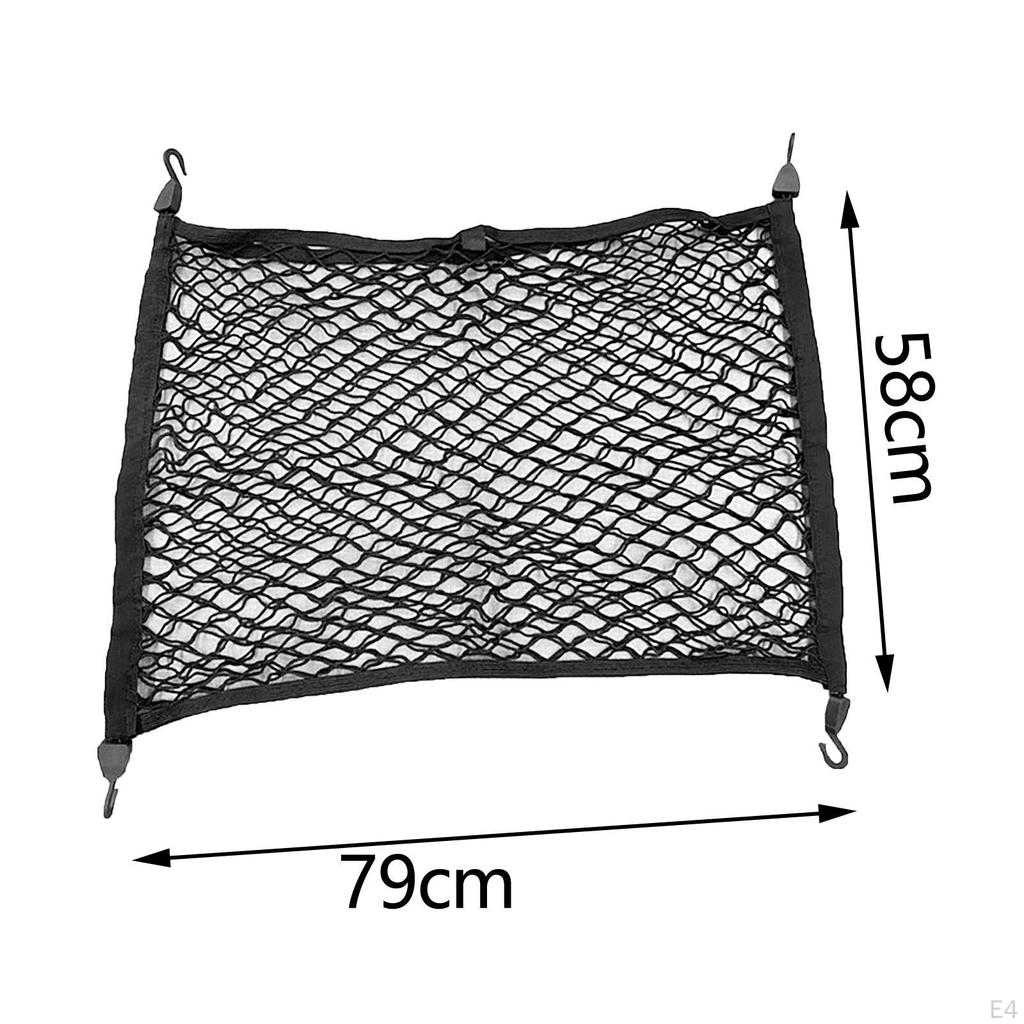 Net Hooks Plastic Clips Interior Auto Accessories Strap Rope Premium Nylon Holder for