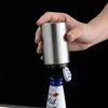 HOMZY Automatic Beer Bottle Opener Magnetic Stainless Steel Push Down Opener Soda Cap Opener Kitchen Bar Tools Gadgets Party Gift