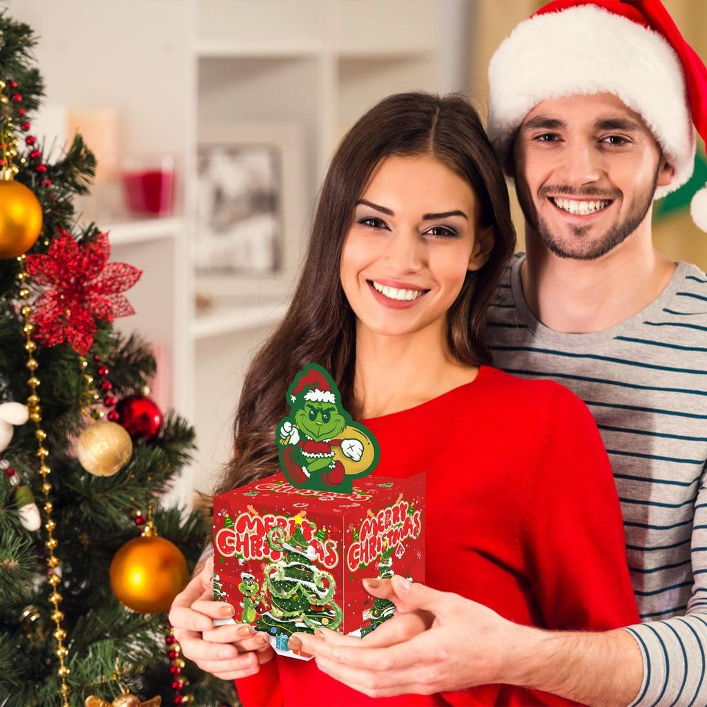 Christmas Eve Paper Box Outer Packaging Christmas Surprise Party Decoration Box Paper Money Box