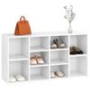 Shoe Bench White 103 X 30 X 55 Cm Particleboard