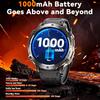2026 HOT New T-REX3 SmartWatch 1000mAh Large Battery Durable Compass 10ATM Waterproof Tactics 170+Sport BT Call Smart Watch Men