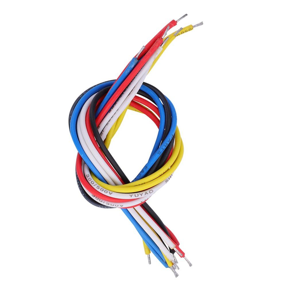 10PCS Plastic + Metal Guitar Circuit Wire 19cm Length Electric Guitar Wire For Electric Guitar