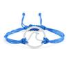 Bohemian Wax Rope Braied Bracelet for Women Men Charm Waves Adjustable Bangles Lucky String Bracelets Friends Gift Wrist Jewelry