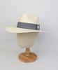 Yunibeosyeolkemiseuteuli Stripe Line Ivory Long Fedora Summer Fedora