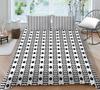 3D Quilt Cover Black White Stripes High Quality Bedding Set Covers Man Women Home Bedclothes King Queen Size Bed Clothes