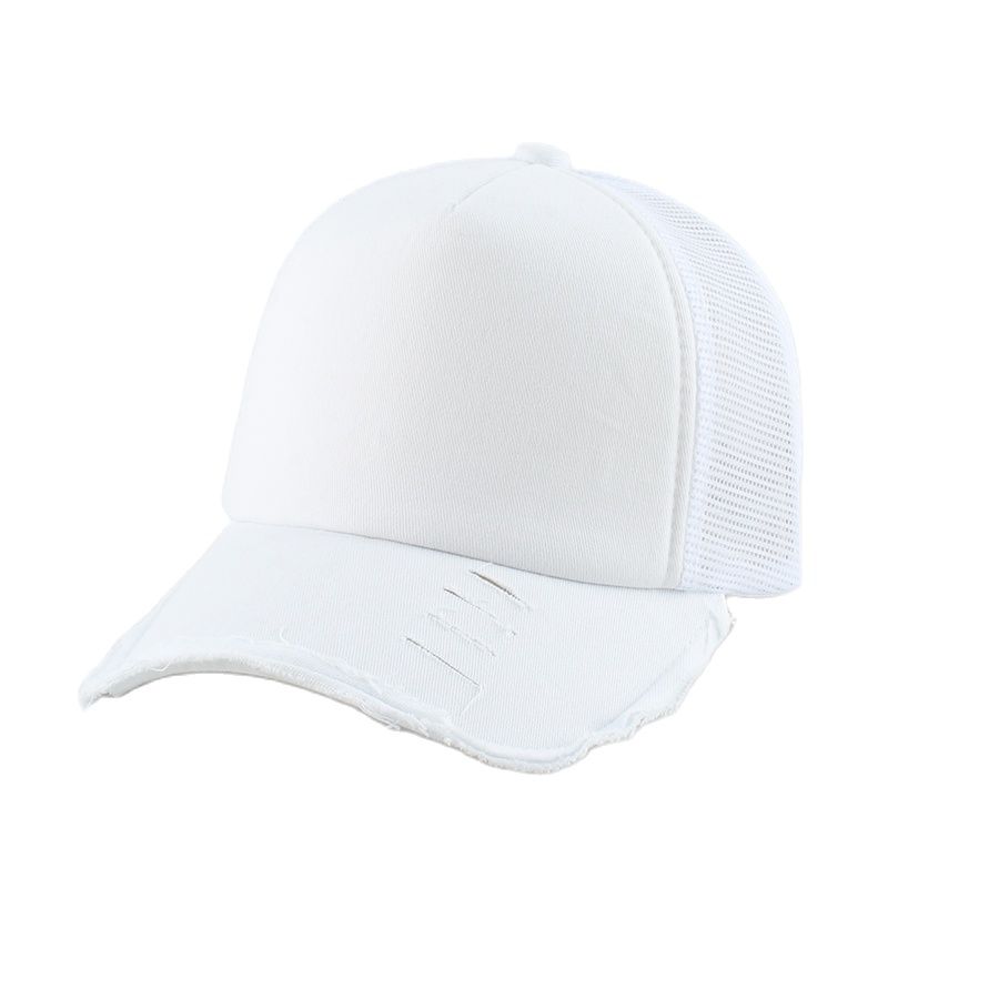 Summer Mesh Baseball Cap Outdoor Breathable Sun Hats For Women Men Washed Cotton Snapback Fashion Casual Hip Hop Caps