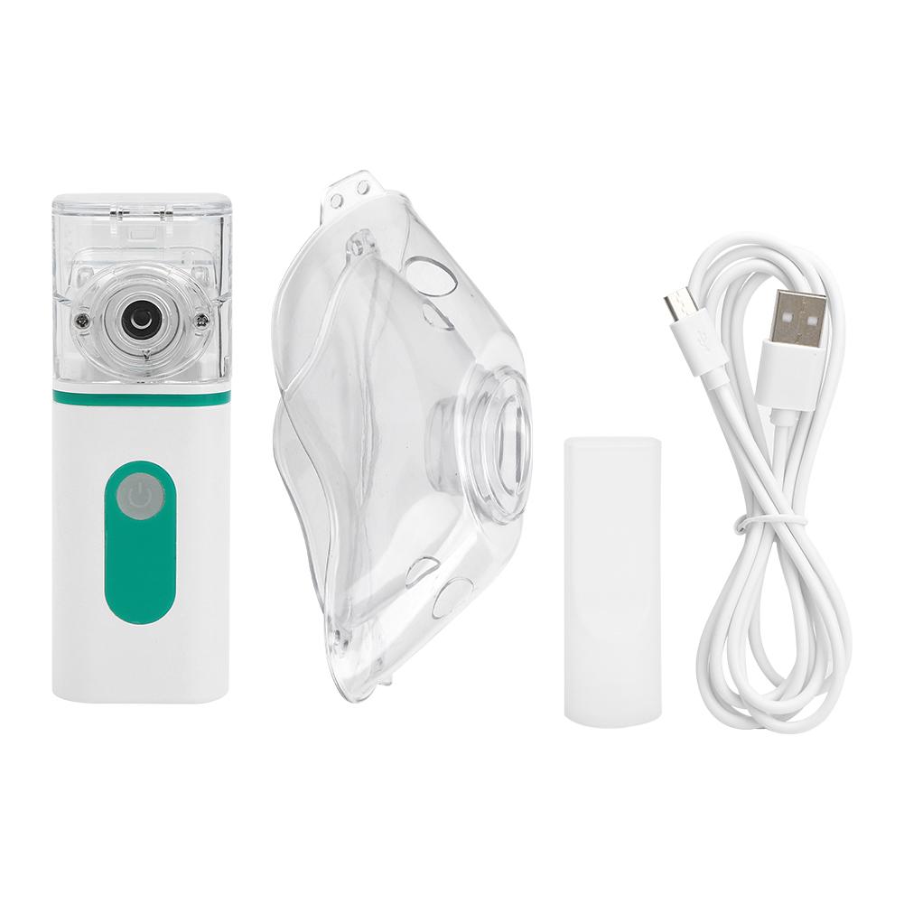 

Portable Handheld Children Adult Compression Domestic Reduce Phlegm Anti Tussive Mesh Ultrasonic Inhaler(gray )