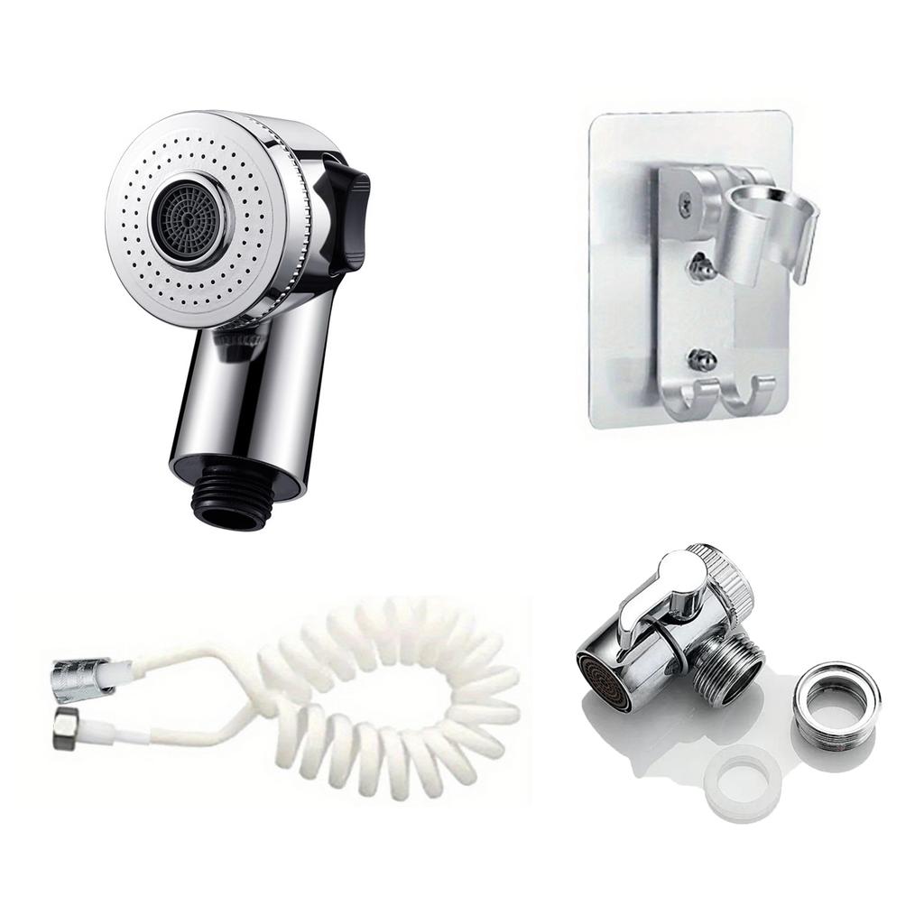 1 Set of Premium Adjustable Sink Hose Sprayer Attachment, Multifunctional Faucet Extender with Portable Pet Bathing Feature, Ideal for Shampooing,