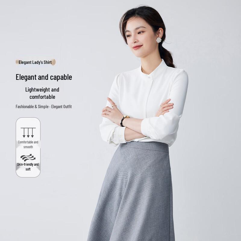 Romon Women s Long Sleeve Shirt M