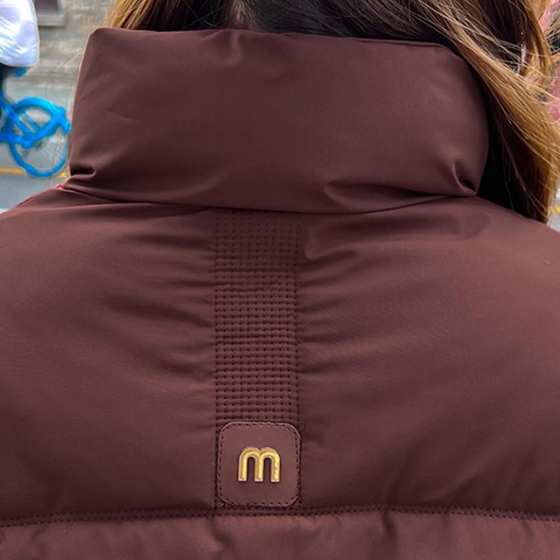 Fashion Winter Woman Short Parkas Stand Collar Loose Women's Coat Thick Warm Jackets