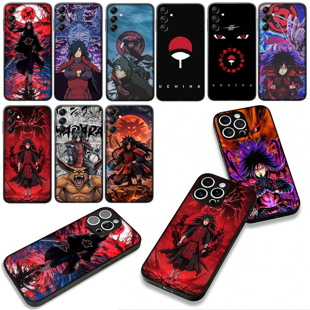 Phone Cover Itachi Uchiha Madaras Narutos Casing for Apple iPhone 16 15 14 Plus 13 12 Mini 17 Pro Max + ProMax 16E Air 15+ Case