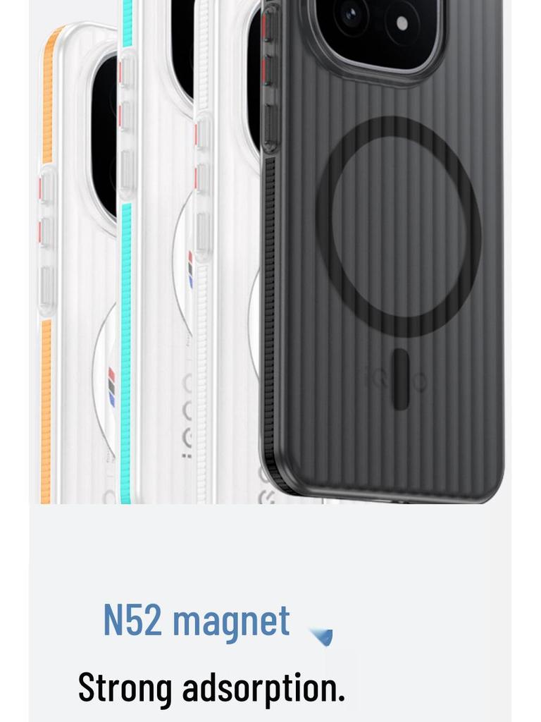 Anti-Slip Strip for iQOO15, OnePlus 15 Matte Protective Case, Meizu 22