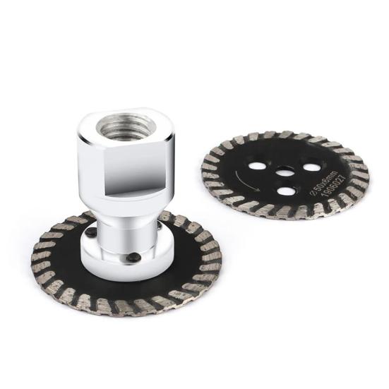 Gravur Trennscheibe Diamantsägeblatt mit abnehmbarem M14 Flansch Wassergekühltes Schneidblatt DIY Gravurwerkzeug