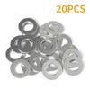 10/20/50/100PCS 90430-12031 Aluminum Oil Drain Plug Gaskets Crush Washer Seals For Toyota Camry Corolla For Lexus For Scion
