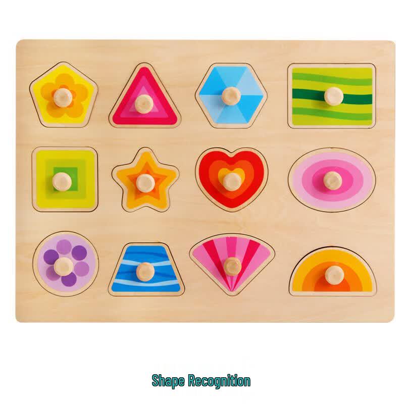 Montessori Math & Shape Cognition Toy Set