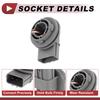 X Autohaux Turn Signal Light Socket Wiring for Kia Forte 19-21 No.92164M7000