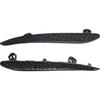 Rear Bumper Cover Grille Trim For Mercedes W212 E250 E350 E400 ABS Material