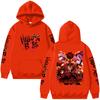 Kreskówka Helluva Boss Misja Zero Nowa Bluza z Kapturem Harajuku Codzienny Streetwear Y2k Anime Unisex Hip Hop Bluza z Kapturem