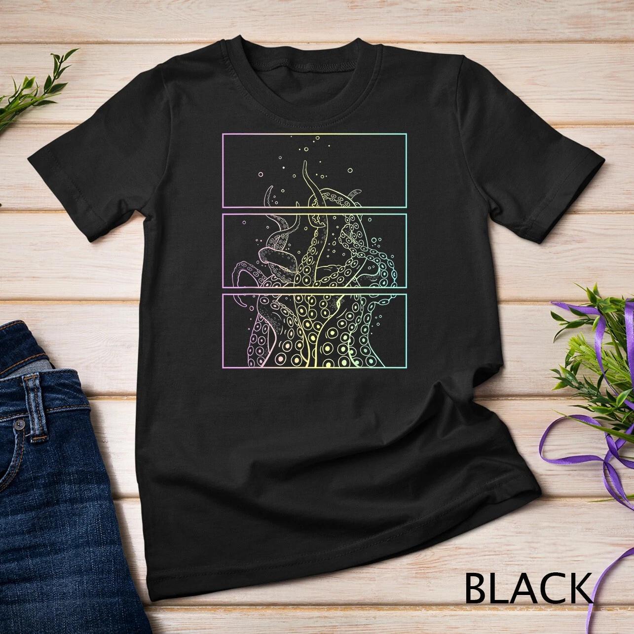 Pastel Goth Octopus T-Shirt Unisex T-shirt 1 XL