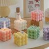 Modern Cube Scented Candle Shaped ChicHome Decor Birthday Gift for Girls