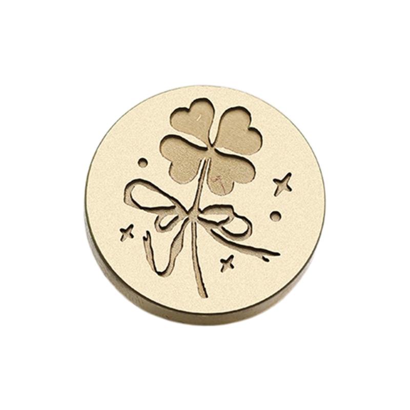 Wachssiegel-Stempelkopf mit Blumenprägung, Scrapbooking-Wachsstempelkopf für Dankeskarten, Einladungen, Umschläge, Verzierung