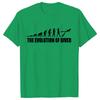 Funny Evolution of Diving Women T-Shirt Short Sleeve O-Neck Tees Fashion Scuba Diver Girl Tops Casual Summer Female Clothing