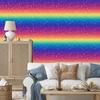 Blue, violet and purple glitter wallpaper for living room and bedroom 50x1000