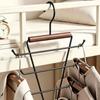 Rotatable Double Sided Hanger Wall Mounted Multi Hook Organizer Portable Hat Rack