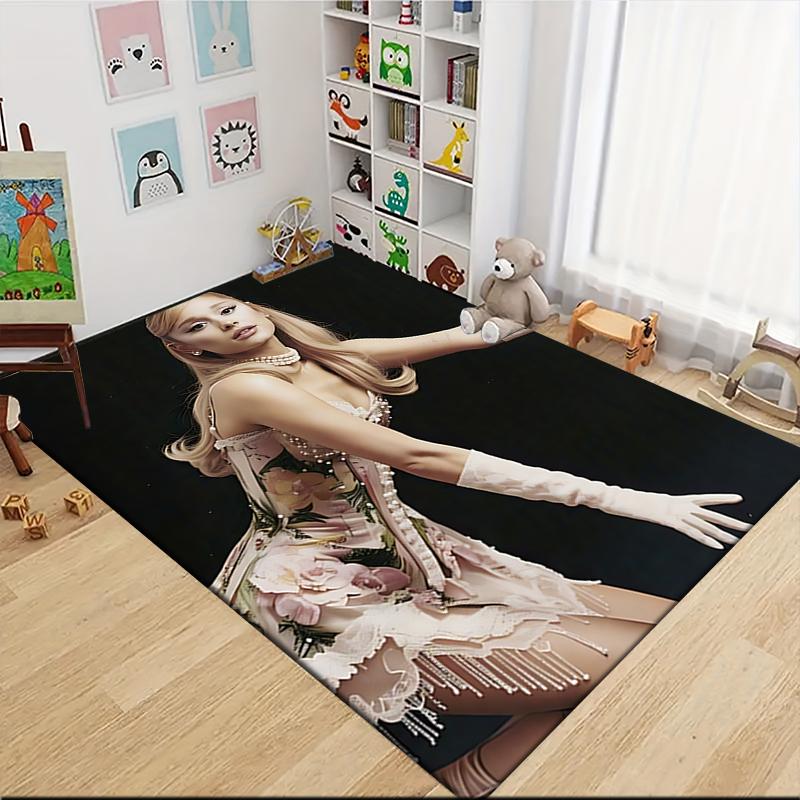 Floral Fantasy Fashion Carpet Rug Soft Washable Antislip Home Living Room Sofa Mats Personalized Christmas Rug