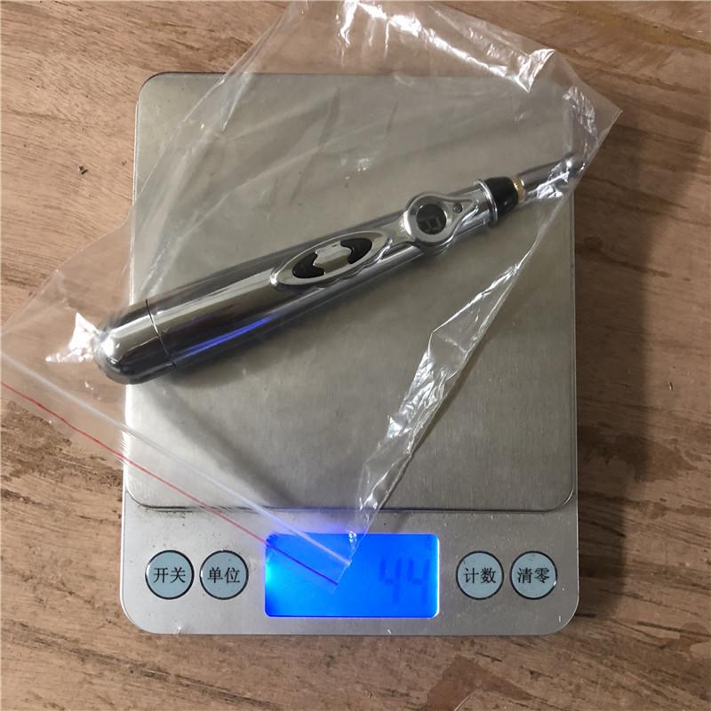 Electric Acupuncture Pen Acupoints Energy Meridian Pencil Body Massage Apparatus 5 in 1 Guasha Neck Foot Trigger Point Massager