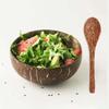 Coconut Shell Bowls - Natural Creative Vietnamese Old Coconut Shell Spoons