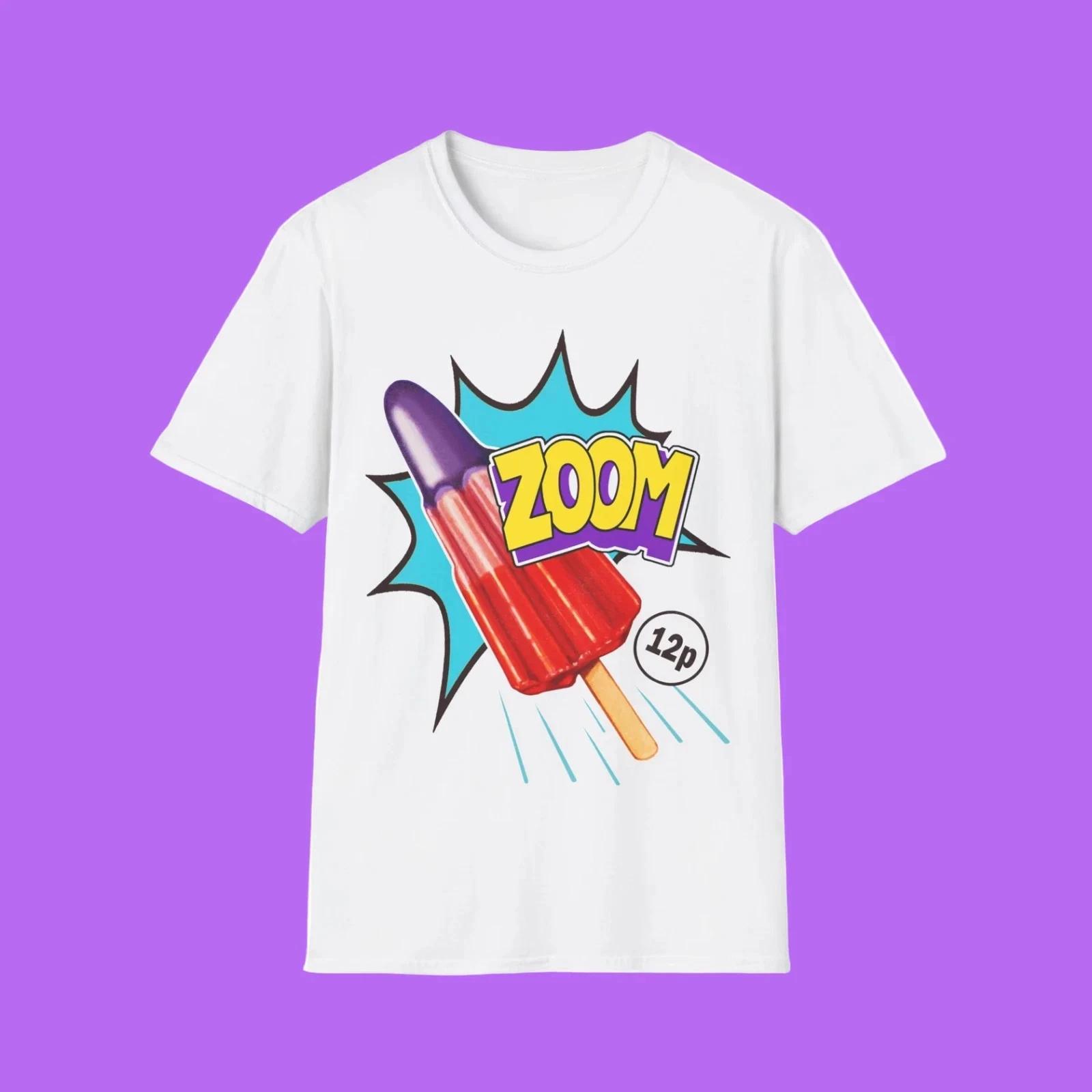 ZOOM Ice Lolly Design T-Shirt Gildan Unisex 4XL