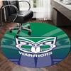1 Stück Fußballmannschaft (10) Design Bedruckter Bereich Runder Teppich für Schlafzimmer Wohnzimmer Heimdekoration Teppiche Matte Rutschfeste Matte Teppich für das Bett