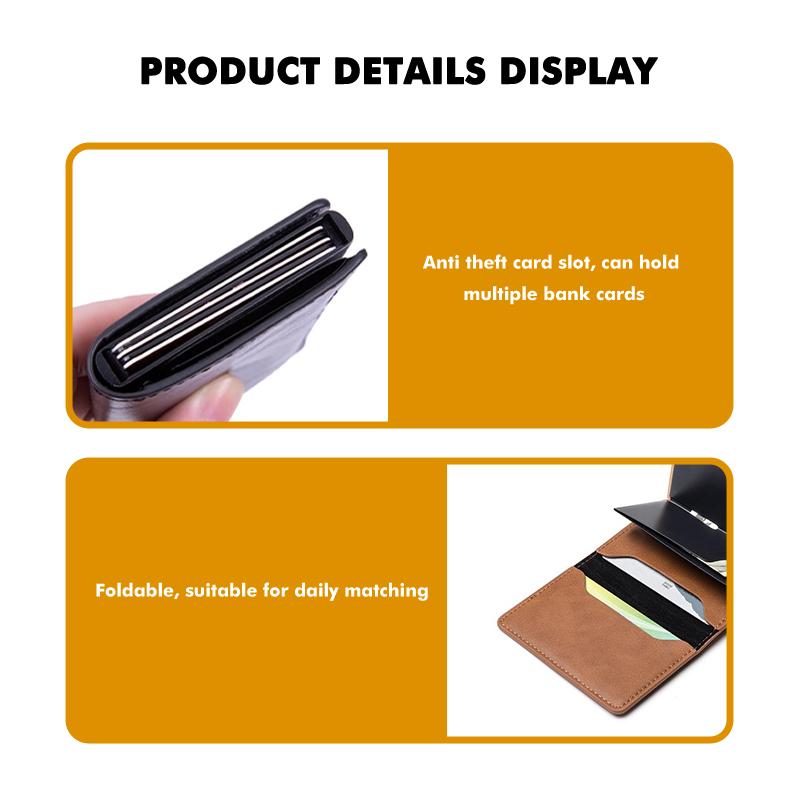 For Toyota Men's Car Anti Magnetic Anti Theft Storage Bag ID Credit Card Wallet Crown Yaris Corolla Prius Auris CHR Avalon GR