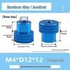 National Standard Aluminum Knurled Hand-Twist Nut M3-M10