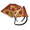 Carnival Pizza Headband Christmas Carnival Decoration Fast Food Headband Adult Carnival Headband Party Festive Hairband